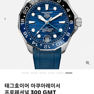신형 아쿠아레이서 300 블루 러버 밴드 (디버클 제외)