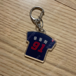 롯데자이언츠 윤동희 원정 유니폼 키링
