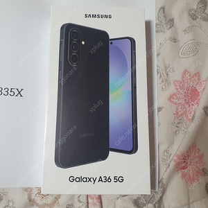 [7]갤럭시 A36 자급제 (어썸블랙) 새상품팝니다. SM-A366N(미개봉)