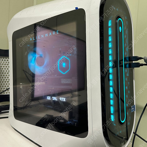 에일리언웨어 R13 루나 화이트 오로라 데스크탑 rtx3090 신품급 64ram 1tb ssd 2tb hdd