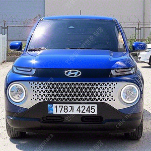 현대 캐스퍼 중고 캐스퍼 중고차 파란색 2024년식 23,407km 1.0 가솔린 밴 스마트 초이스 중고자동차