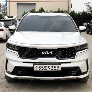 쏘렌토 중고 신형 쏘렌토 MQ4 중고 흰색 2022년식 51,828km HEV 1.6 4WD 프레스티지 중고자동차