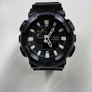 카시오 G-SHOCK 지라이드 빅페이스 GAX-100B 블랙 택포 3.7