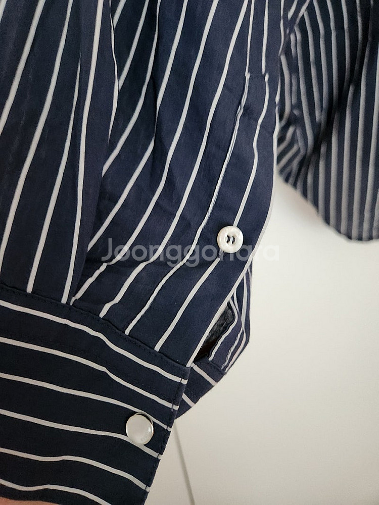 25 시스템 스트라이프 셔츠--4