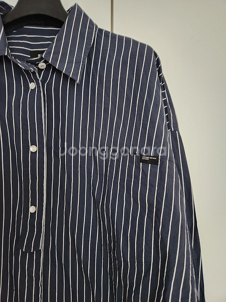25 시스템 스트라이프 셔츠--7