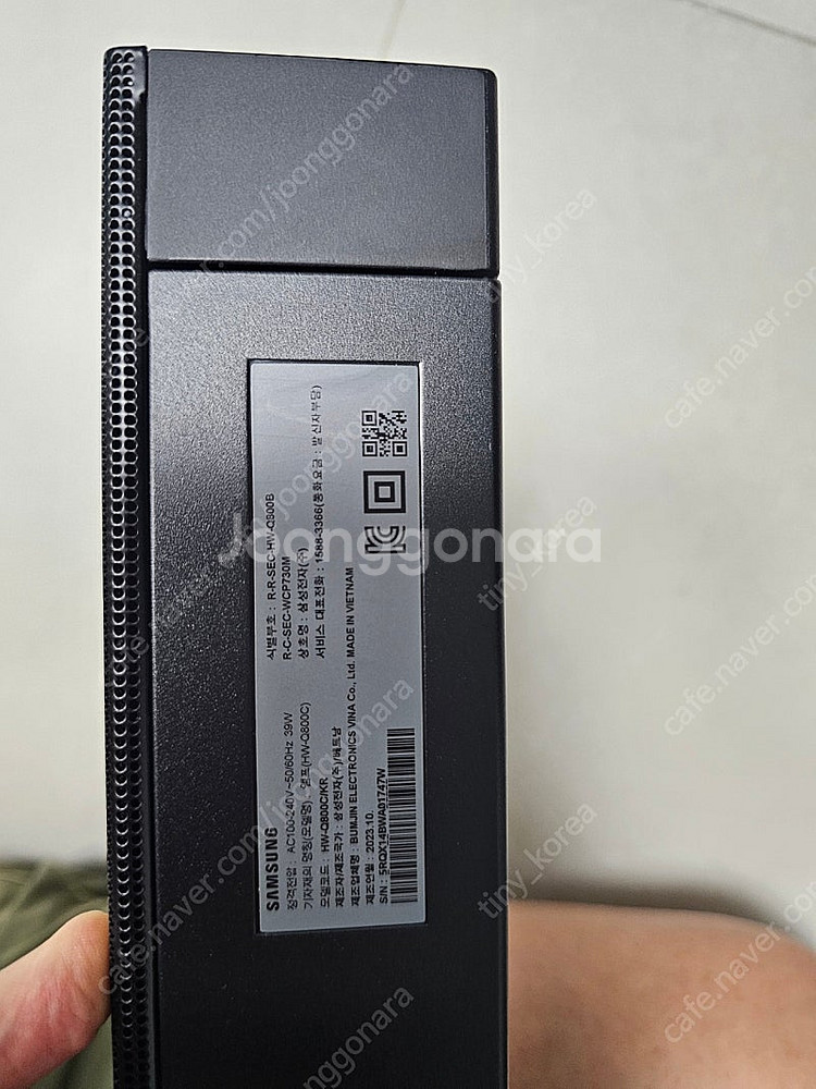 삼성 프리미엄 사운드바 HW-Q800C + 리어스피커--1