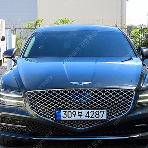 제네시스 G80 중고 제네시스 중고 가격 회색 2021년식 2.5 가솔린 터보 AWD 중고차 직거래 카페