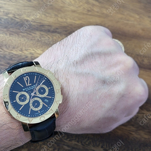 불가리 BB 크로노그래프 42mm 18K 로즈골드 금통 디버클