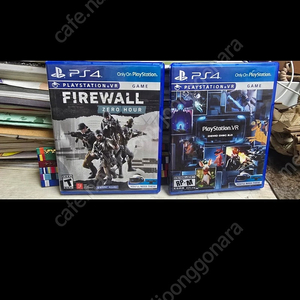 오리지널PS4정품게임CD. 2개 FIREWELL ZERO HOUR.