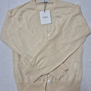 낫띵리튼 Rola linen cardigan (Yellow)