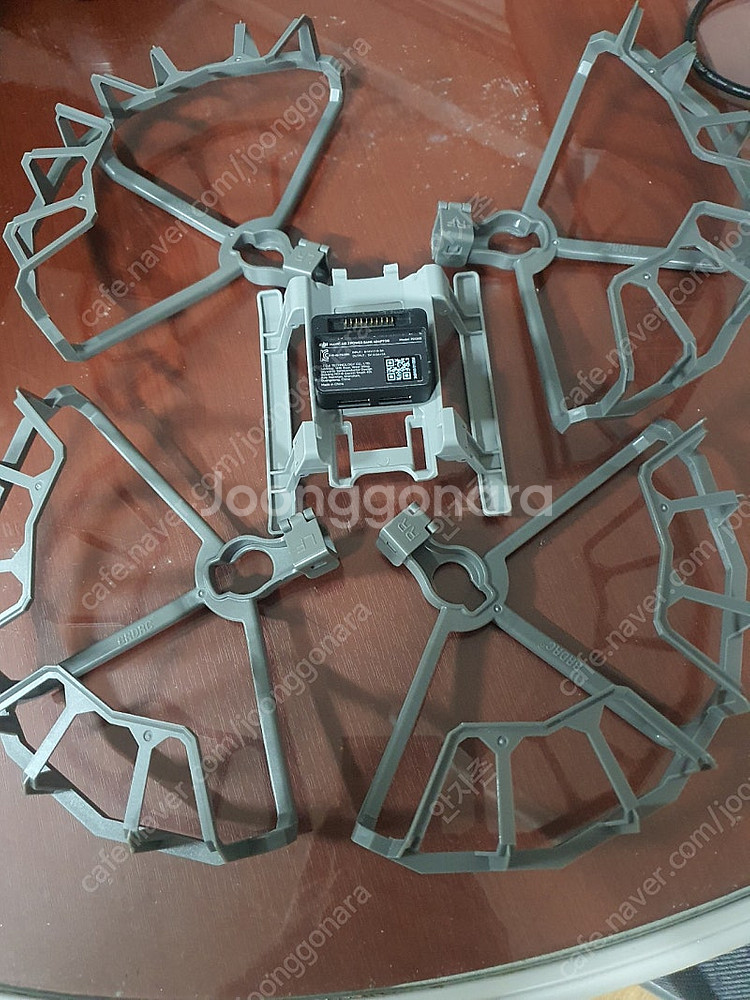 dji 에어2s 용 프롭가드.배터리 아답터, 랜딩스키드--0