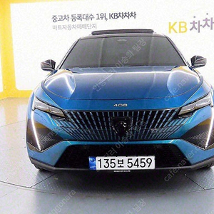 33,768 km 푸조 408 중고 1.2 Pure Tech GT 중고차거래카페 파란색