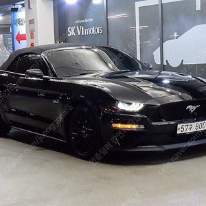 포드 머스탱 중고 머스탱 중고차 검정색 2019년식 49,935km GT 컨버터블 중고자동차