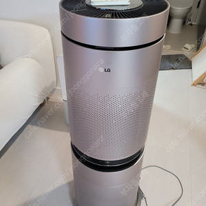 LG퓨리케어 2단 공기청정기 펫케어 AS301DRPA 판매합니다.