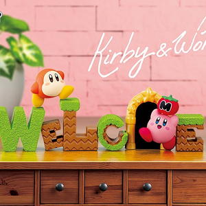 커비 굿즈 2종 - Kirby & Words WELCOME 피규어 / 커비 디스커버리 콜렉션2