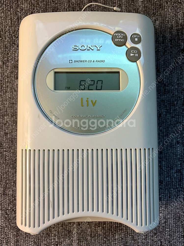 소니 (Sony) 욕실용 CD플레이어+라디오 ICF-C...--0