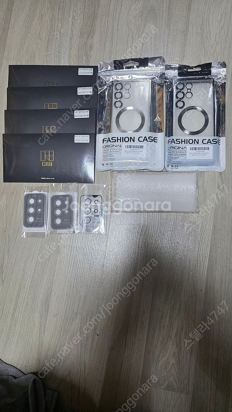 갤럭시 S23울트라 액정보호필름및 무변색 투명 맥세이프...--0