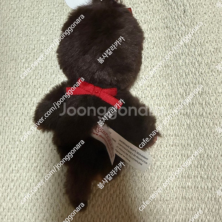 몬치치 키링 걸 브라운--1