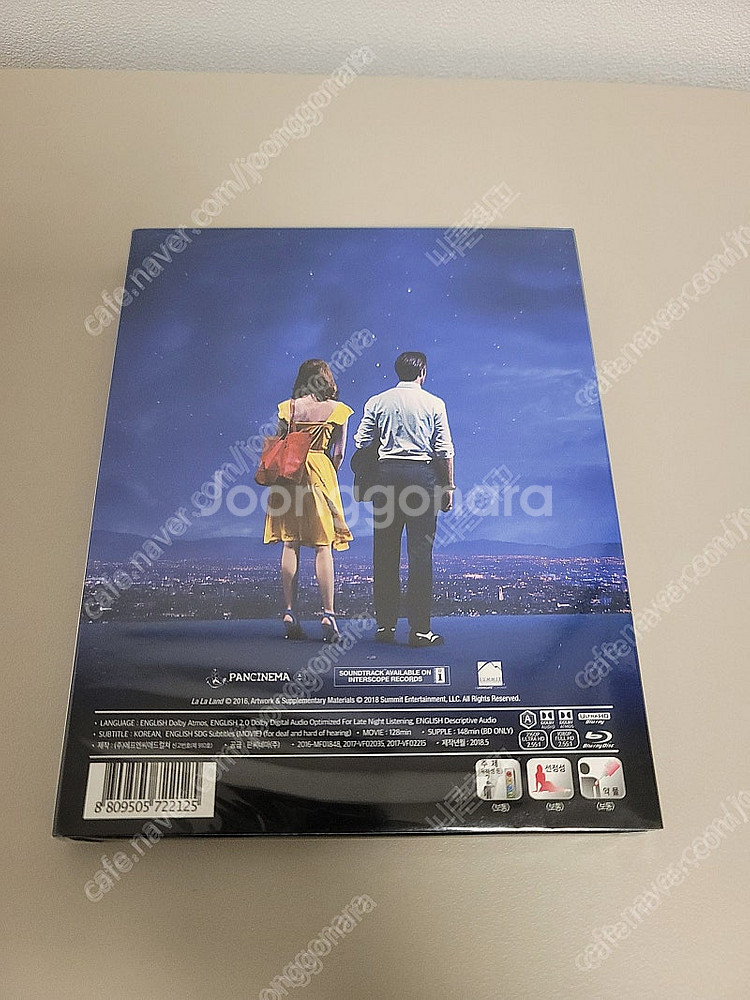 [4K 블루레이] 라라랜드 4K 미개봉 판매 (택포)--1