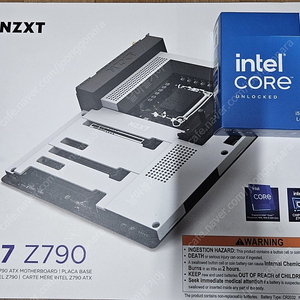 [미개봉]14600K+NZXT Z790 화이트 판매합니다.