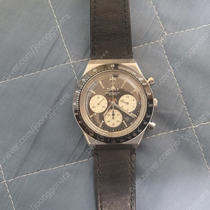 Q timex 타이맥스 크로노그래프 검판 팝니다. 시계