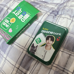 올원뱅크 변우석 카드지갑 팝니다