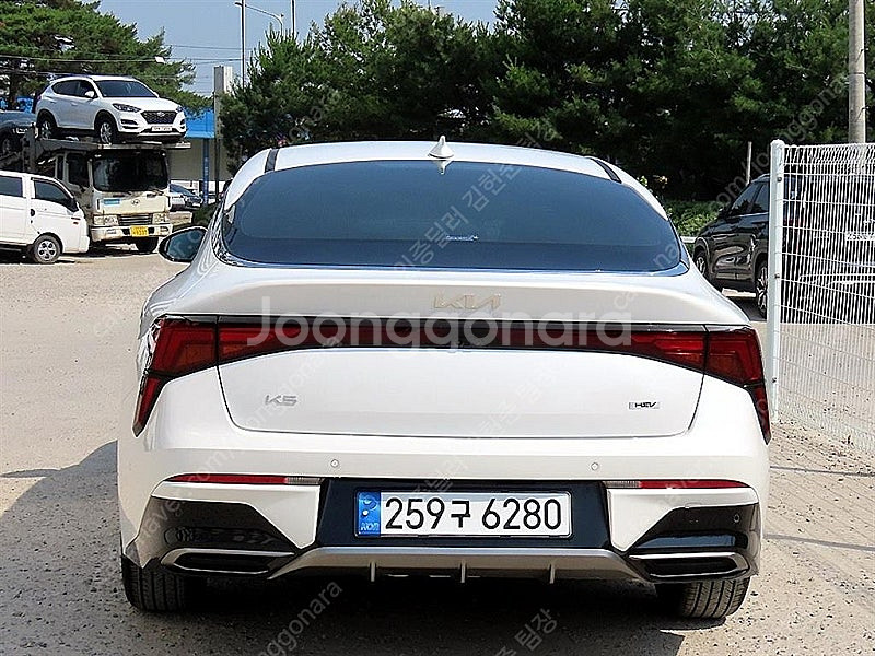 K5 중고 K5 더 뉴 K5 3세대 하이브리드 흰색 2...--5