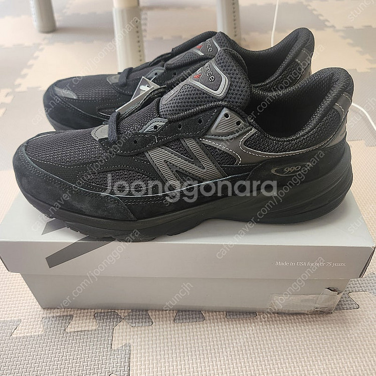 뉴발란스 990v6 트리플블랙 285 (U990BB6)...--1