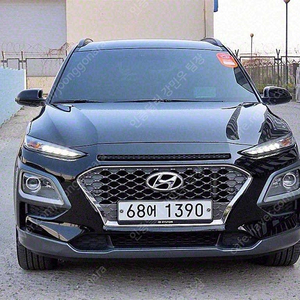 현대 코나 중고 코나 중고자동차 검정색 2019년식 39,287km 1.6 터보 2WD 모던 아트 중고차 살 때