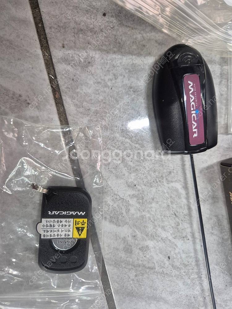 매직카 M7+블랙콘 리모컨 미사용새제품 팝니다.--1