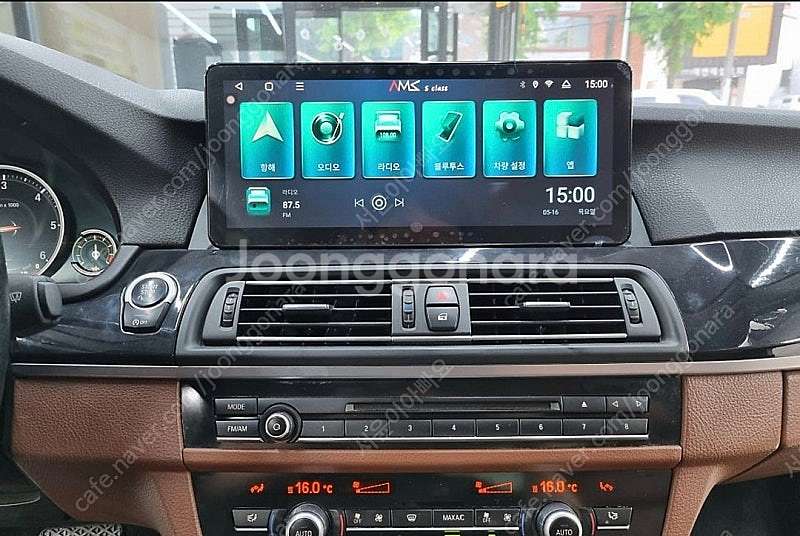 이도 BMW520 안드로이드올인원 12.3인치 팝니다.--0