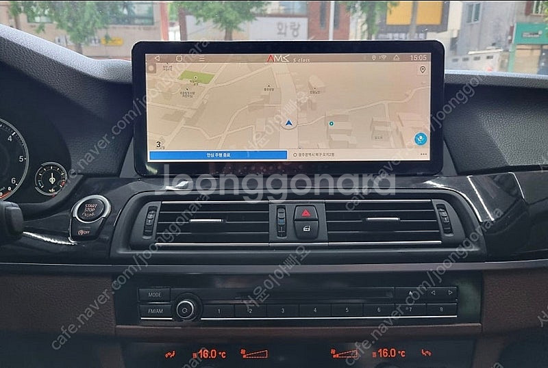 이도 BMW520 안드로이드올인원 12.3인치 팝니다.--1