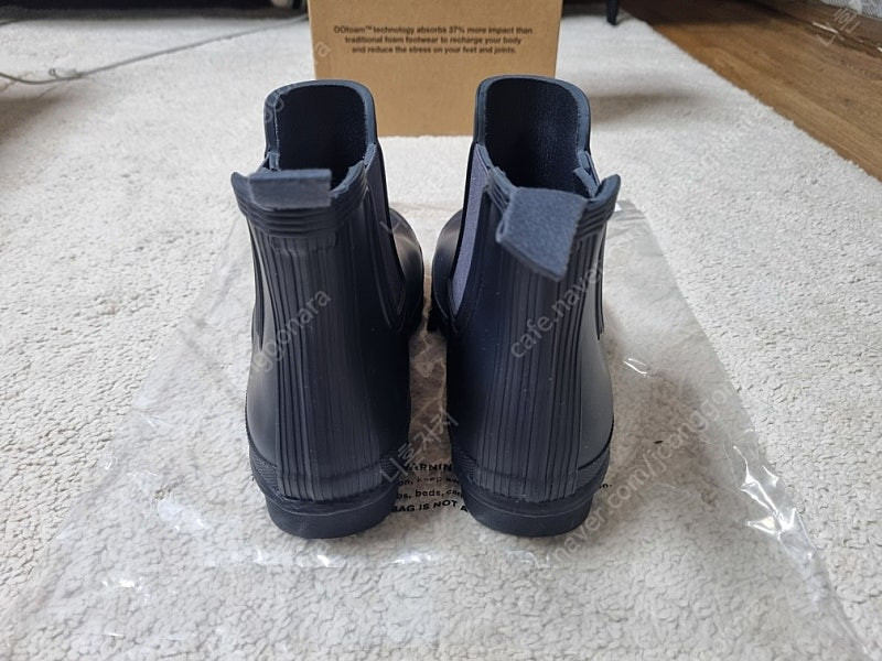 헌터 오리지널 레인부츠 여성 장화 (1회 착용) 5만--3