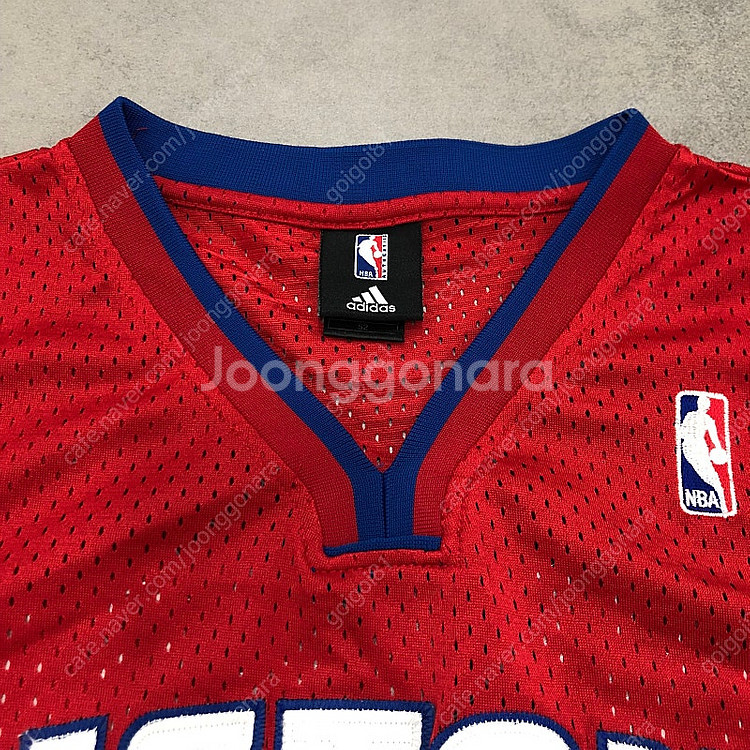 아디다스 nba 디트로이트피스톤 아이버슨 농구 저지--2