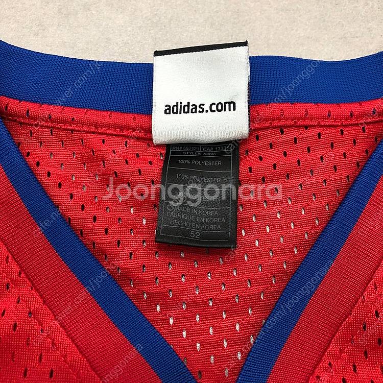 아디다스 nba 디트로이트피스톤 아이버슨 농구 저지--3