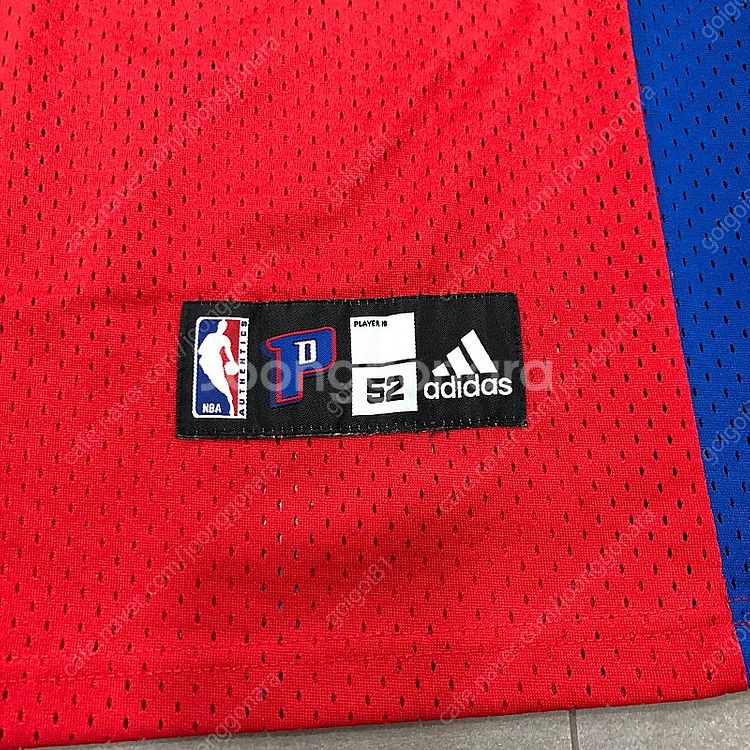 아디다스 nba 디트로이트피스톤 아이버슨 농구 저지--4