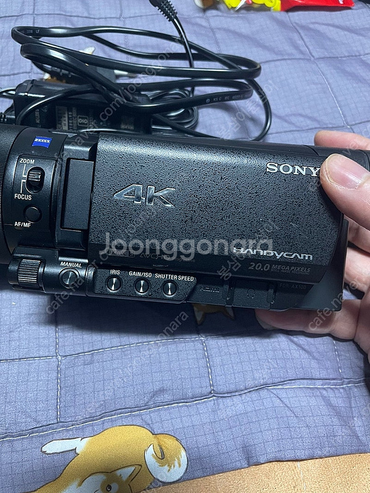 소니 4K FDR-AX100 캠코더--1