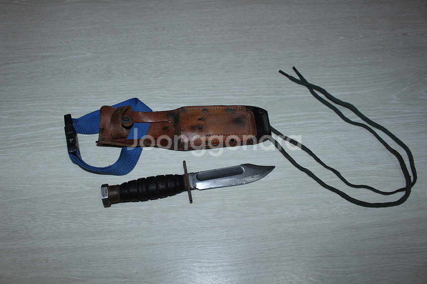 온타리오 아웃도어 칼 USA 서바이벌 나이프 등산 낚시 수중 식물 채취 캠핑 정글 나이프 사육 작업--1