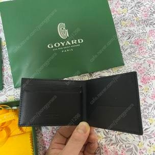 고야드 GOYARD 인서트 블랙 카드지갑 판매--2