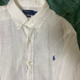 폴로랄프로렌 버튼다운 베이직 린넨셔츠 판매--1