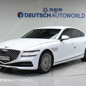 제네시스 G80 중고 제네시스 중고 가격 흰색 2021년식 67,421km 3.5 가솔린 터보 2WD 수원중고차