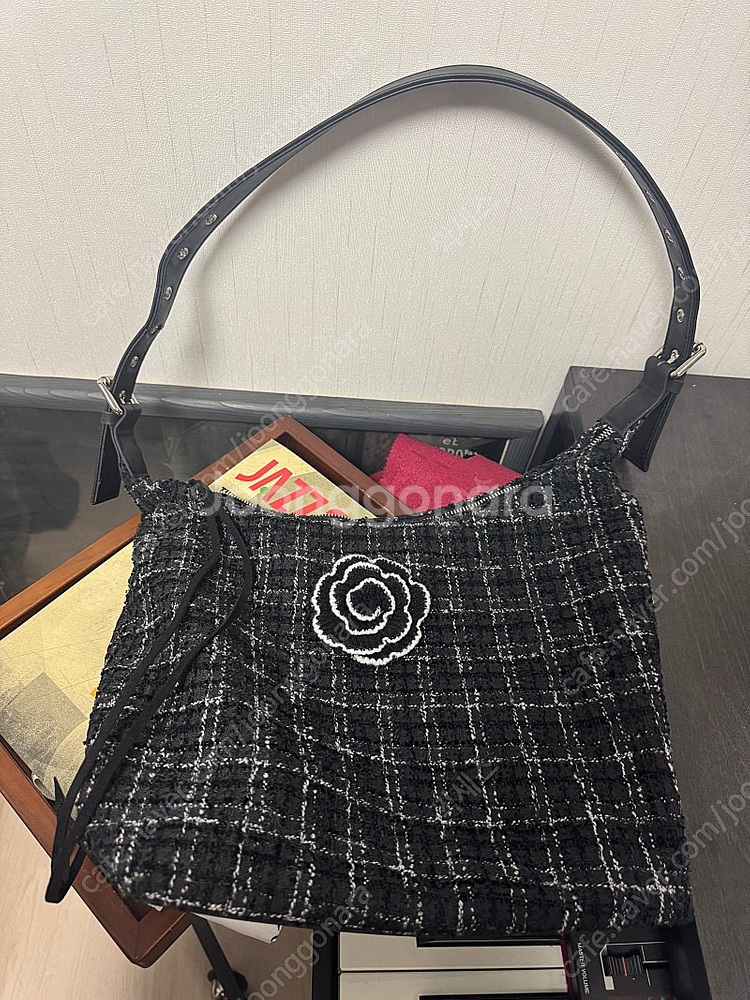 홀리러브스러브 트위드백 Fudge Bag [Black ...--1