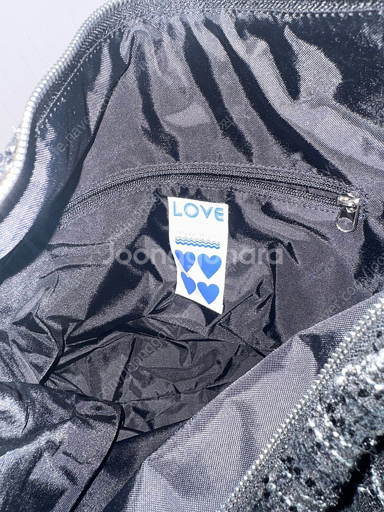 홀리러브스러브 트위드백 Fudge Bag [Black ...--7