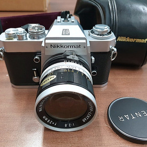 니콘 니코마트 nikon nikkoma EL + mf 85mm, mf 50mm mf 28mm 렌즈들 판매