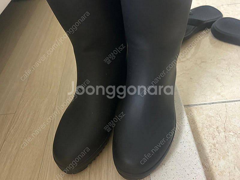 몬순 레인 부츠 블랙 235-240--3