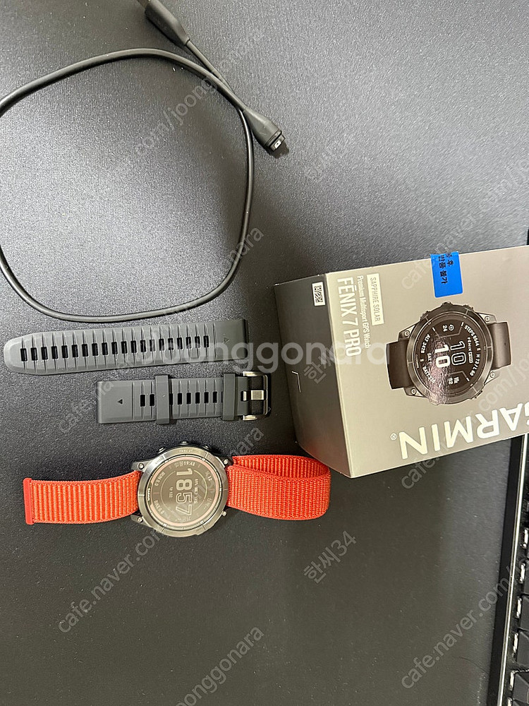 가민 피닉스7 프로 47mm 사파이어솔라 + 울트라핏2...--3
