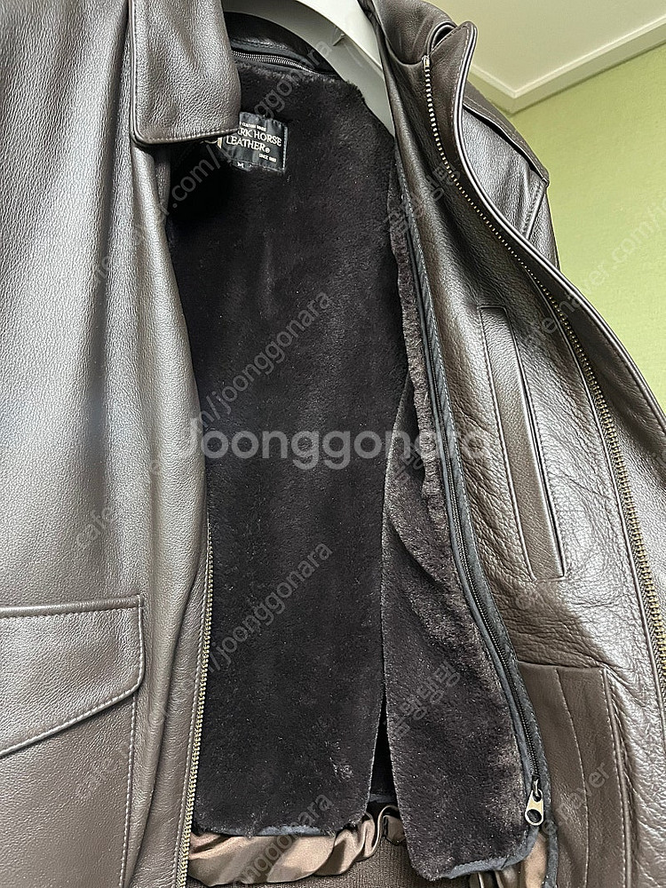 다크호스 가죽 a 2자켓 m사이즈 팝니다--2