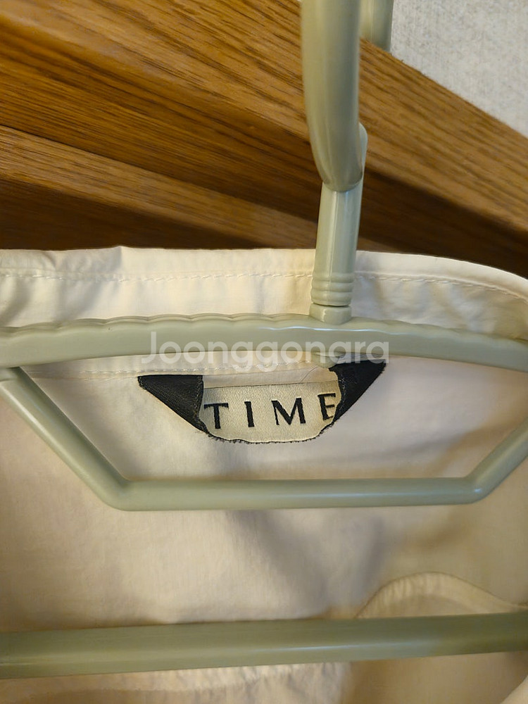 타임 오픈칼라 포켓 셔츠 F--1