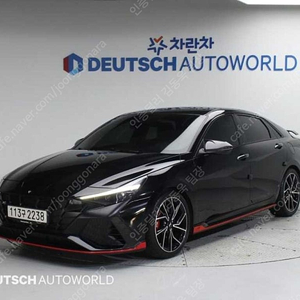 33,245 km 아반떼 중고 아반테 중고 CN7 중고 2.0 N 중고차리스구매 검정색