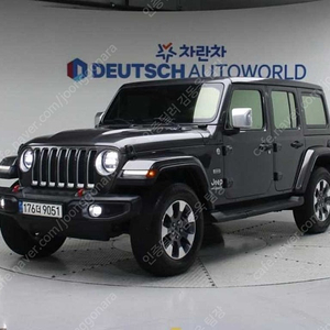 59,050 km 지프 랭글러 중고 루비콘 중고 2.0 오버랜드 4도어 파워탑 중고자동차 24시간 상담 회색